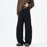 Riolio Patchwork style Men's Baggy Straight Jeans Personality unisex Fashion Korean High Street Denim Pants Streetwear Male Trousers