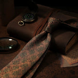 Riolio  New Year Horse Neckties Adult Animal Flower Red Neck Ties Luxury Casual Polyester 8cm Tie Wedding Suit Accessories