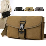 Riolio  Large Shoulder Crossbody Bags for Men  High Quality Canvas Japanese Postman Messenger Bag Male Handbags Travel Man Satchels