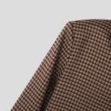 Riolio Men's Jackets Plaid Lapel Long Sleeve Button Fashion Casual Male Crop Coats Spring Streetwear Thin Jackets S-5XL INCERUN