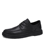 Riolio  Men's Classic Formal Dress Lace Wedding Business Shoe Casual Shoes Breathable Fashion Sports Shoes Le Fu Shoes