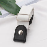 Riolio  New Adjustable Belts for Women Buckle-Free Waist Jeans Pants No Buckle Stretch Elastic Waist Men Canvas Belt Lazy Invisible Belt
