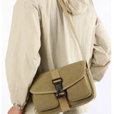 Riolio  Large Shoulder Crossbody Bags for Men  High Quality Canvas Japanese Postman Messenger Bag Male Handbags Travel Man Satchels