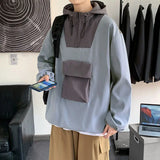 Riolio  Workwear Jacket for Men Spring and Autumn Couples Street Hooded Pullover Assault Jacket Loose Casual Jacket