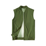 Riolio  Ultra-Thin Summer Sporty Vest Sleeveless Men's Tank Top Lightweight Breathable Skin-Friendly Outerwear Casual Fashion