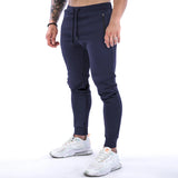 Riolio  Men Casual Trousers Quick Dry Sport Gym Pants Joggers Elastic Fashion Jogging Pants Breathable Running Sweatpants Male Clothing