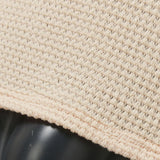 Riolio  Retro Solid V-Neck Loose Knitted Sweater