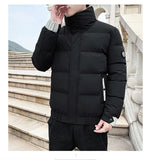 Riolio Waterproof Parkas Stand-up Collar Men's Autumn Winter Short Down Puffer Jackets Casual Windbreaker Snow Thick New In Jackets