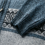 Riolio Knitted Cardigan For Men in Autumn and Winter Korean Sweater Stand Collar Joker Casual Coat Autumn Men's Coat