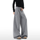 Riolio  Mens Relaxed Fit Trousers Plaid Design Straight Leg Casual Pants Soft Wrinkle Resistant Fabric Youth Fashion Comfort Wear