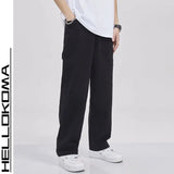 Riolio American High Street Work Pants Spring Autumn New Men's Trousers Straight Japanese Fashion Trend Retro Casual Work Pants Chic