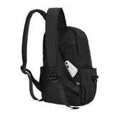 Riolio Mini Men's Backpack Fashion Small Black Shoulder School Bag for Man Canvas Designer Waterproof Sports Travel Male Backpacks