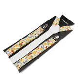 Riolio  Floral Cotton 2 Sizes Suspenders Parent Child Sets Men Women Kids Braces Adjustable Straps Male Pants Shirt Skirt Accessory Gift