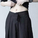 Riolio  XS-5XL Y2k Dark Side-Flap Button Casual Trousers Genderless Autumn Streetwear Fashion Outdoor Versatile Wide-Leg Pants Unisex