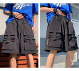 Riolio Mens Summer Cargo Shorts Multi Pocket Casual Outdoor Sports Workwear Lightweight Comfortable Hiking Shorts Trendy Fashion
