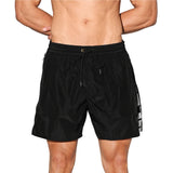 Riolio  Mens Quick-Drying Zipper Casual Swimming Trunks Streetwear Fashion Breathable Personality Beach Shorts Men'S Clothing New