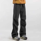 Riolio  New Loose Casual Pants for Men Korean Style Trendy Versatile Summer Thin Falling Wide-leg Floor-length Trousers