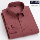 Riolio  Luxury high-quality100%cotton houndstooth full shirts for men slim fit Casual shirt long-sleeve plaid soft designer clothes ropa