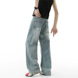 Riolio  Ripped Jeans Men 2025 Autumn New Baggy Distressed Denim Pants Loose Drop Street Style Fall Fashion High Quality