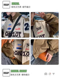 Riolio Retro Racing Jacket Men's High-end Motorcycle Jacket Spring Autumn Ins Fashion Brand Fashion Trend Embroidered Baseball Uniform
