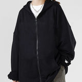 Riolio Men's and Women's Solid Color Pocket Hoodies Sports Fitness Sweatshirts Fashionable Casual Pullovers Multi Color