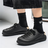 Riolio  Wide Toe Summer Men Half Slippers Breathable Lightweight Mens Casual Shoes Comfortable Walking Sneakers Non-slip Male Flats Lazy