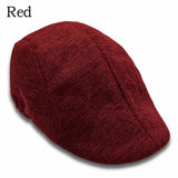 Riolio Men Berets Cap British Style New Autumn Summer Linen Hats Fashion Flat Caps Classic Vintage Gatsby Cabbie Cap Chapeau Homme
