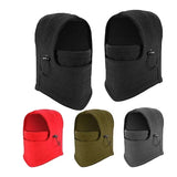 Riolio Winter Thermal Fleece Balaclava Men Hat Neck Warmer Hiking Scarf Waterproof Hunting Cycling Hat Hooded Neck Snowboard Face Mask