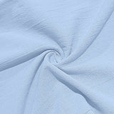 Riolio  Men's High Waist Linen Wide Leg Pants with Button Detail Elastic Drawstring Casual Trousers for Men