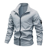 Riolio  Fashion  New Jacket Men's Fashion Casual Slim Baseball Suit Coat Spring Autumn High Quality Stitching Boxing Windproof Jacket