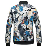 Riolio Plus Size 6XL-M 2024 Autumn New Printed Jacket Fashion Slim Fit Mens Casual Bomber Jacket Cardigan Zipper Coats Windbreaker Coat