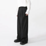 Riolio Men's Wear Spring New Casual Pants Loose Straight Korean Fashion Simple Solid Color Solid Color Male Trousers