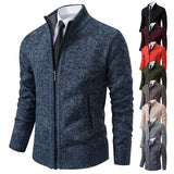 Riolio New fashion men's knitted sweater cardigan Joker comfortable warm casual coat