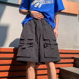 Riolio Mens Summer Cargo Shorts Multi Pocket Casual Outdoor Sports Workwear Lightweight Comfortable Hiking Shorts Trendy Fashion