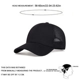 Riolio Unisex 8 Lines On The Brim Of The Hat Baseball Net Caps Spring and Summer Outdoor Adjustable Casual Hats Sunscreen Hat