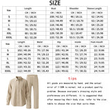 Riolio  American Four Seasons Linen Men's Casual Loose Beach Sunscreen Long Sleeve Shirt Pants Set