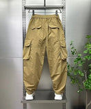 Riolio American Style Autumn Men's Summer Pants Trousers Man Mens Cargo Pants Male Clothes Youngla Gym Man Sports Big Size Sport Baggy