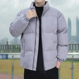 Riolio Male Cotton Clothing High Quality Winter Thickened Warm Cotton Jacket for Men Outdoor Fashion Hooded Men Parkas Casual Windproof
