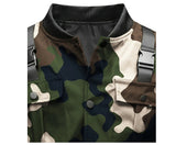 Riolio  Spring Autumn Men's Camo Bomber Jackets Fashion Men MA-1 Pilot Baseball Uniform Coats Mens Sports Windbreaker Jacket Clothing