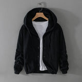 Riolio New Designer Italy Quality Linen Hooded Jacket For Men Casual Trend Spring Autumn Outerwear Blazer Top Clothes Chaquetas Jaqueta