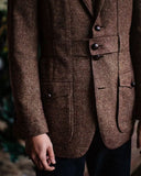 Riolio  New Men's Suit Jacket Fashion Coat Custom Made Two Buttons Business Wear Wedding Groom