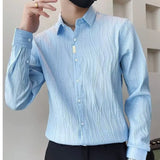 Riolio  Long Sleeve Shirt Trendy and Handsome Men's Top