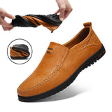 Riolio  Social Shoe Male Luxury Brand Casual Casual Shoes Formal Loafers Men's Moccasins Italian Black Men's Driving Shoes Men's