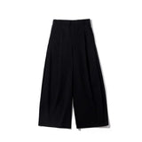 Riolio Japanese Vintage Basic Workwear Trousers For Men Women Spring Autumn Loose-fit Wide-leg Casual Pants Ins Boyfriend Style