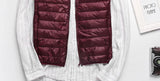 Riolio Coat Ultralight Sleeveless Puffer Vest Jacket Ultra Thin Warm Lightweight Down Jacket Waistcoat Winter Men Duck Down Vest Coats