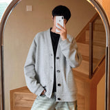 Riolio  Casual Jacket men Unlined Collarless Single Breasted New Autumn Outdoor Comfortable Coat Spring Fall Unlined Coat Unlined Jacket