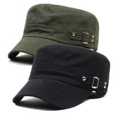 2pcs Unisex Flat-brim Sun Hats Men and Women for Outdoor Sports, Travel, and Casual Wear