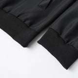 Riolio Spring and Autumn New Baseball Collar Short Loose Solid Color Jacket Men's Business Casual Thin Coat Trend