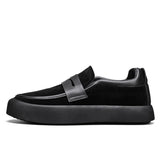 Riolio  New autumn breathable men's set of lazy shoes fashion youth casual single shoes men's shoes