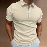 Riolio Fashionable leisure men new lapel POLO shirt